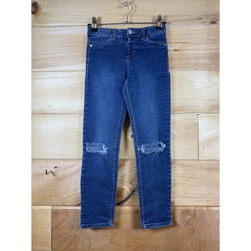 DKNY Girls Jeans size‎ 8 Medium Wash Straight Leg